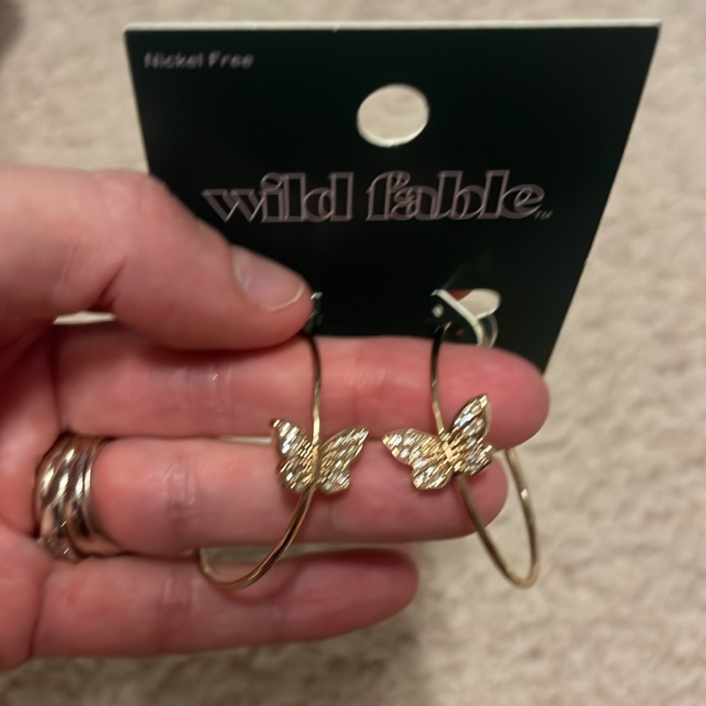 Wild Fable Butterfly Earrings - Picture 4 of 4